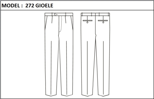 МОДЕЛ 272 GIOELE  -  С ЦИП, БЕЗ КЛИН