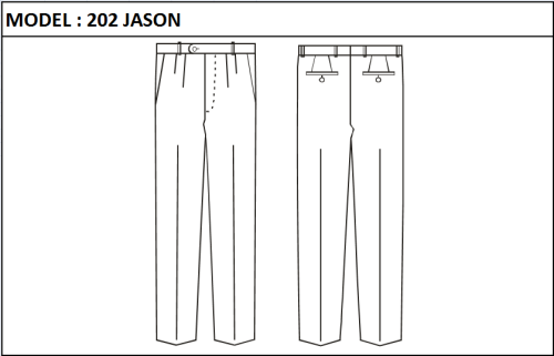 MODEL 202 JASON - WITH ZIPPER,  WITHOUT  WEDGE