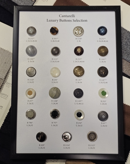 LUXURY METAL BUTTONS - 5 