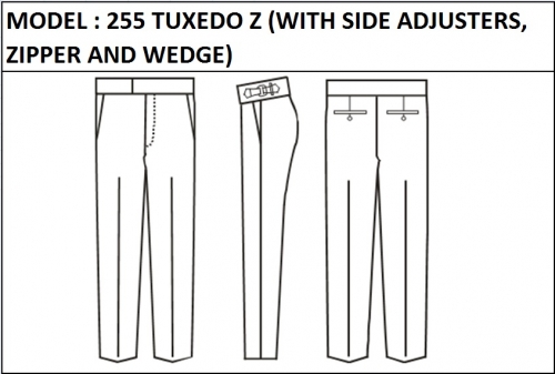 МОДЕЛ 255 ТУКСЕДО Z - С РЕГУЛАТОРИ, ЦИП И КЛИН