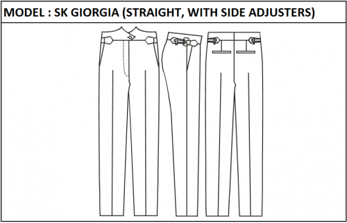 SK GIORGIA (STRAIGHT , WITH SIDE ADJUSTERS)