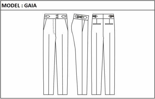 SK GAIA (STRAIGHT , WITH WIDE BELT AND SIDE ADJUSTERS)