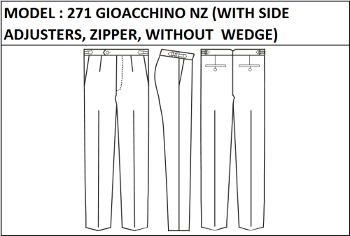 МОДЕЛ 271 GIOACCHINO NZ - С РЕГУЛАТОРИ, ЦИП, БЕЗ КЛИН