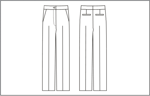 LADY TROUSERS ORDER FORM