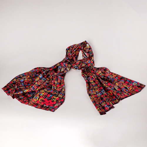 Luxury Silk Scarf #31720/1