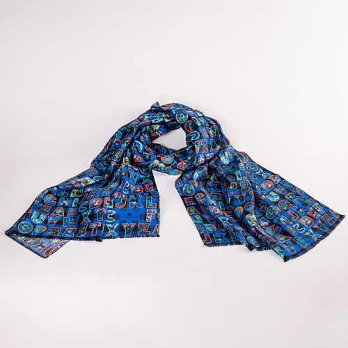 Luxury Silk Scarf #31720/2